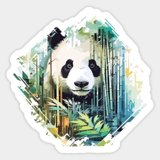 Giant Panda Animal World Wildlife Beauty Discovery Sticker